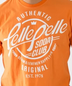 Exclusive Pelle Pelle Orange T shirt