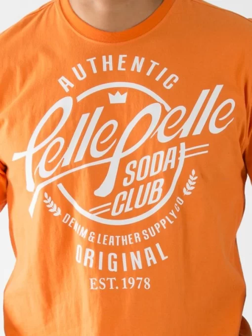 Exclusive Pelle Pelle Orange T shirt