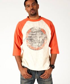 Bold Pelle Pelle Early Dawn t shirt orange shoulder