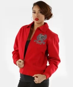 Pelle Pelle All For One Crimson Womens Red Jacket