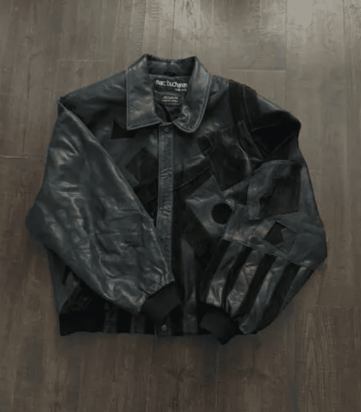 Pelle Pelle Crazy Pattern Leather Jacket