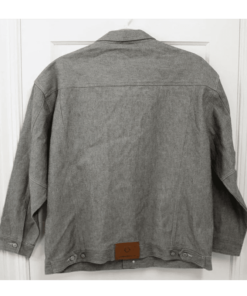 Pelle Pelle Marc Buchanan Mens Gray Denim Jacket