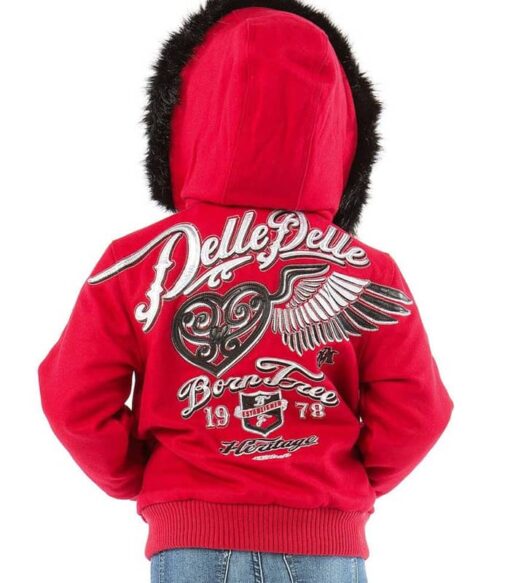 Pelle Pelle Kids 1978 Born Free Heritage Red Jacket