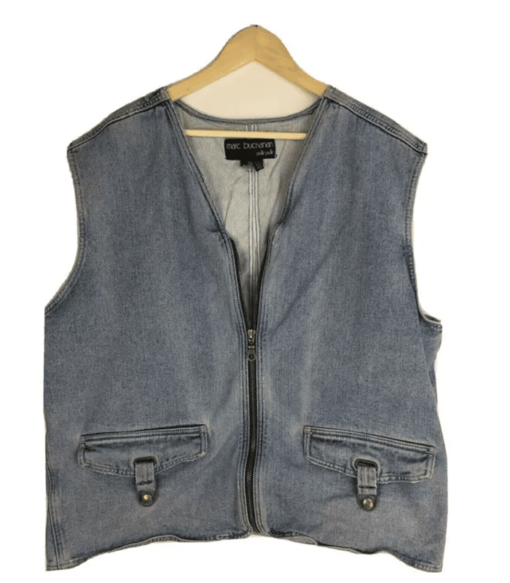 Pelle Pelle Marc Buchanan Sport Denim Vest