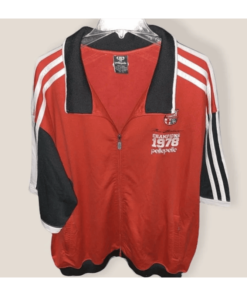 Pelle Pelle Marc Buchanan Red Basketball Warmup Jacket