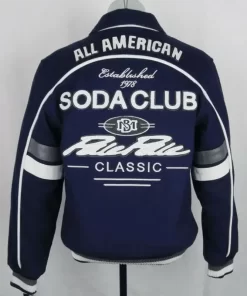 Pelle Pelle Soda Club Wool and Leather Jacket