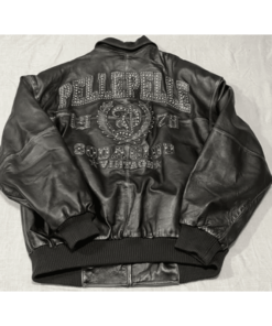 Pelle Pelle Black Vintage Soda Club jacket