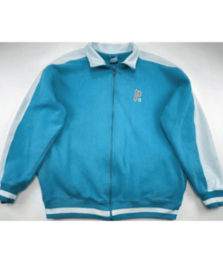 Pelle Pelle Turquoise Vintage Marc Buchanan Jacket