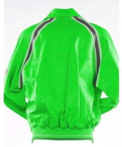 Pelle Pelle Bright Green Varsity Jacket