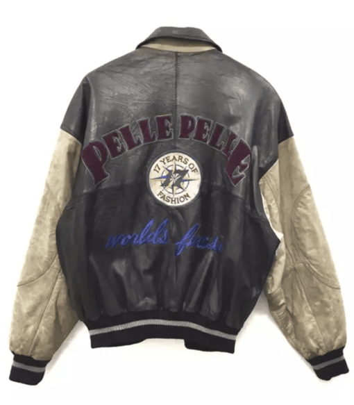 Pelle Pelle Marc Buchanan 1995 17 Year of Fashion Leather Jacket