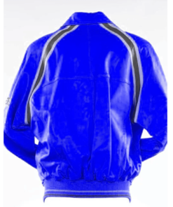 Pelle Pelle Bright Blue Varsity Jacket