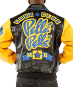 Soda Club Mens Pelle Pelle Leather Jacket