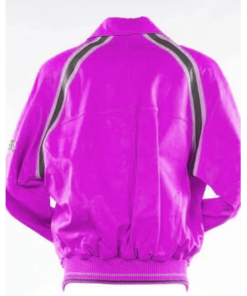 Pelle Pelle Bright Pink Varsity Jacket