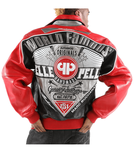 World Famous Pelle Pelle Genuine Leather Marc Buchanan Jacket