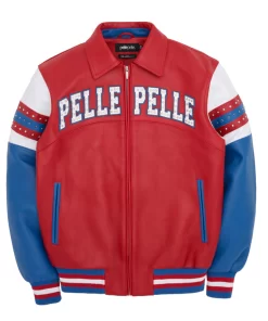 Pelle Pelle Red Vintage Arches Jacket | Pelle Pelle