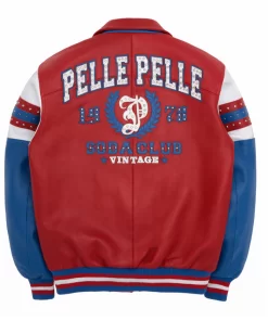 Pelle Pelle Red Vintage Arches Jacket | Pelle Pelle