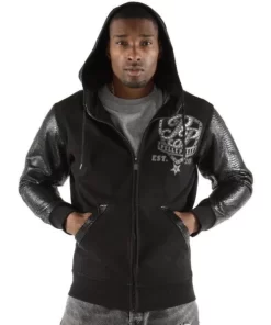 Pelle Pelle King Of Throne Men Hood Jacket | Wool Jacket