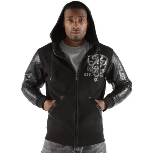 Pelle Pelle King Of Throne Men Hood Jacket | Wool Jacket