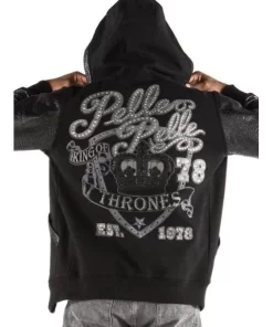 Pelle Pelle King Of Throne Men Hood Jacket | Wool Jacket