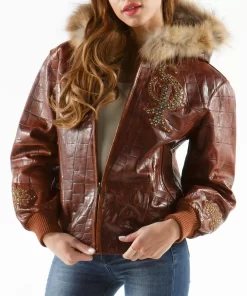 Pelle Pelle Brown Royal Leather Jacket