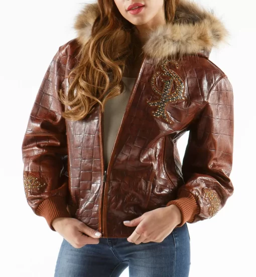 Pelle Pelle Brown Royal Leather Jacket