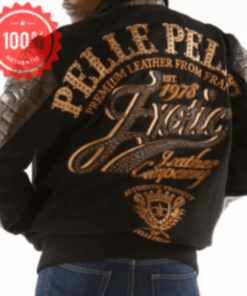 Pelle Pelle 1978 Wool Leather Jacket