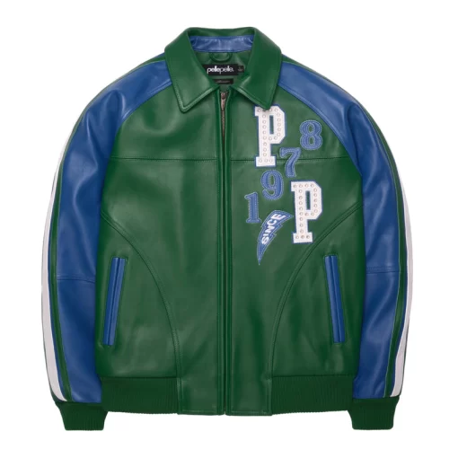 Pelle Pelle Green Soda Club Tiger Jacket | Pelle Pelle