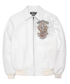 Pelle Pelle White Collectors Series Jacket | Pelle Pelle Store