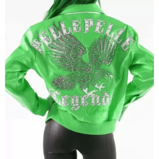 Pelle Pelle Green Legends Eagle Jacket