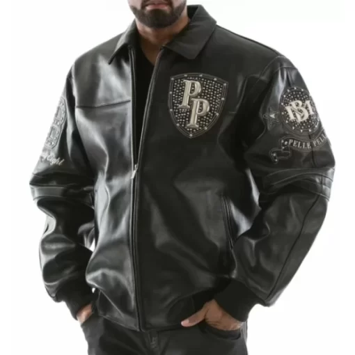 Pelle Pelle Men Black Legendary Jacket | Leather Jacket