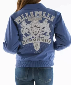 Pelle Pelle Blue Diamond MB Women Wool Jacket