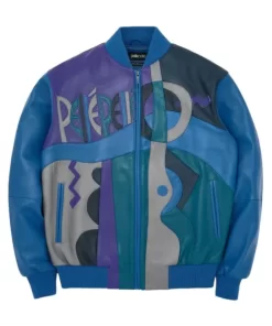 Pelle Pelle Picasso Blue Jacket | Plush Jacket