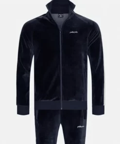 Pelle Pelle Blue Velvet Tracksuit | Men & Women