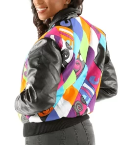 Pelle Pelle Women Retro Diamond Jacket | Multicolor Jacket