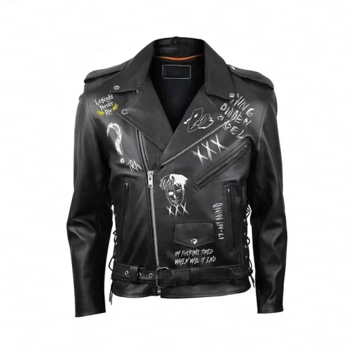 Pelle Pelle Black XXXtentacion Leather Jacket | Men & Women