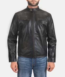 Men Pelle Pelle Black Motorcycle Jacket | Pelle Pelle Store