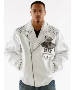 Pelle Pelle Men White Lethal Jacket | Leather Jacket