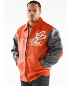 Pelle Pelle Orange Notorious Leather Jacket | Men Jacket