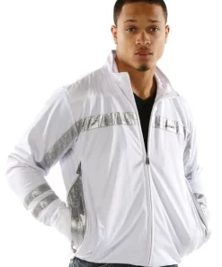 Pelle Pelle White Polyester Jacket | Men Jacket